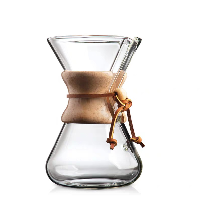 400ml 600ml 800ml Chemex Ceramic Turkish Pour Over Coffee Pot Stainless Steel Coffee And Tea Pot For Sale