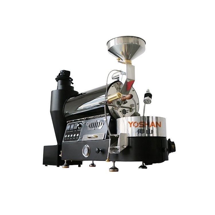 Sample Drum Roster Ethiopian Food Fluid Bed Coffee Mesin Roasting Kopi Roaster and Grinder Machine