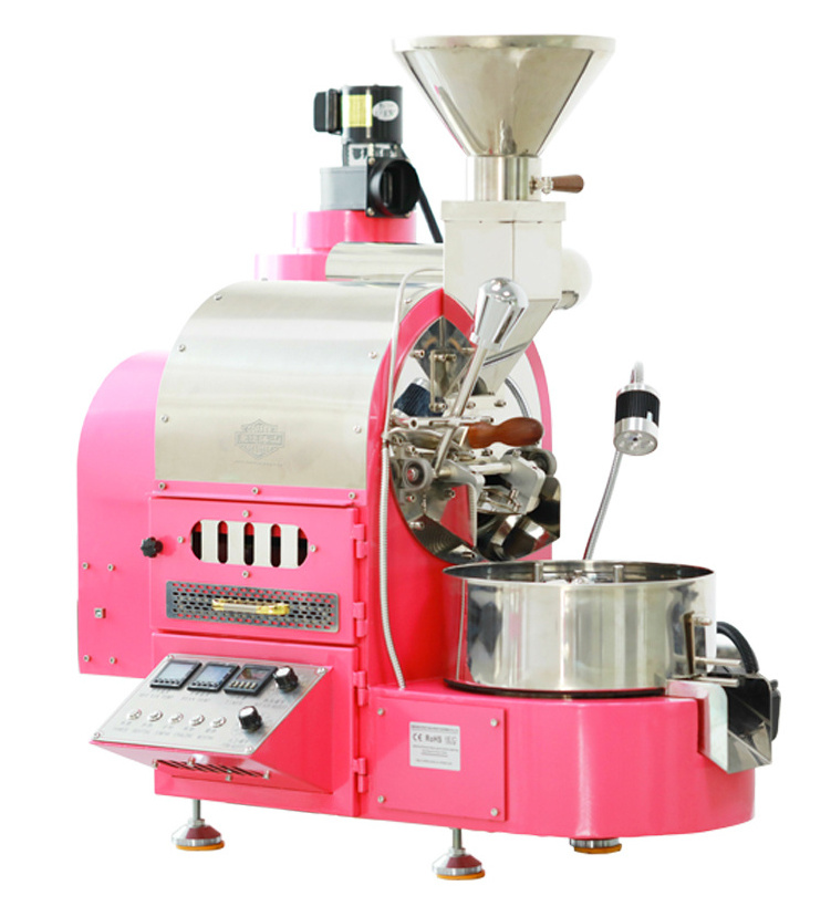 Smart full automatic union with coffee grinder used 304 stainless accessories solar roasting equipment coffee roasters