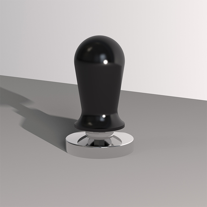 2020 custom pesado 57 mm 56 mm 55 mm 54 mm 53mm espresso tamper coffee tamper 51mm calibrated black tamper width 57.5 mm