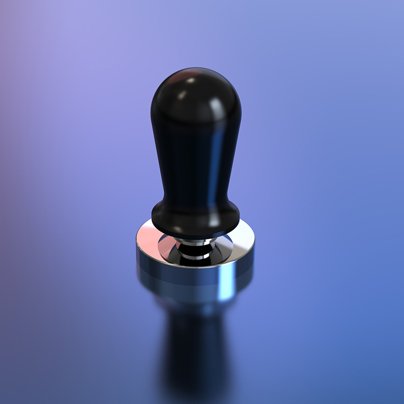 2020 custom pesado 57 mm 56 mm 55 mm 54 mm 53mm espresso tamper coffee tamper 51mm calibrated black tamper width 57.5 mm