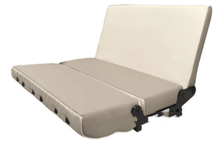 3 fold RV seat auto seat for camper van sofa bed two seats fold bed for van and camping chair