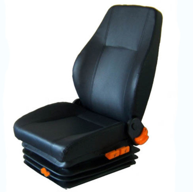 Maritime surveillance ship suspension driver seat With Leather Cushion 12V Air Shock Absorber Air driver seat