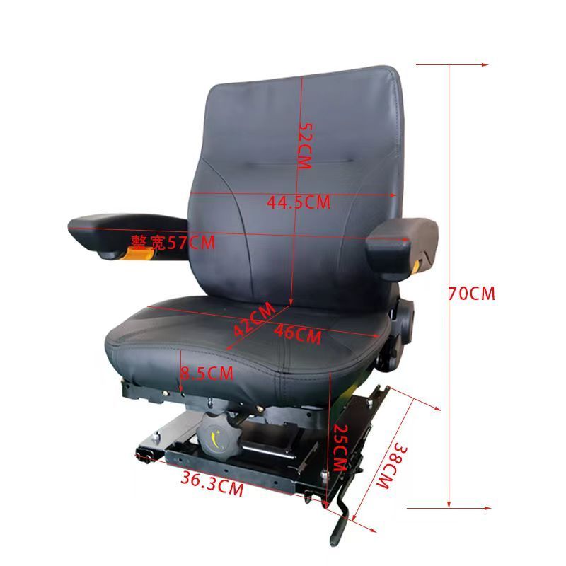 YSR Resistant to Heat Mechanical Suspension Forklift Seat for Farm Tractors,Harvesters,Lawn Mowers etc