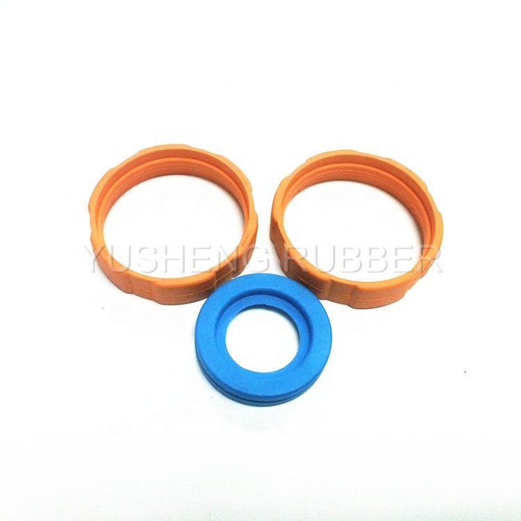 Custom Medical Molded Silicone Rubber Gasket for Syringe Use Quality Rubber Products