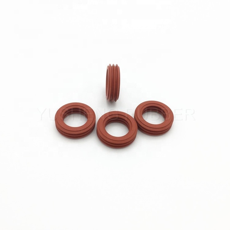 YSRUBBER Molded silicone rubber oil drain plug gasket