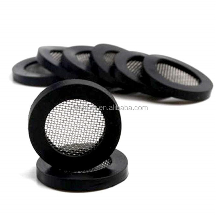 Custom Non-Standard Silicone Gaskets Heat Resistant Anti-Vibration Flat Rubber Feet for Washer