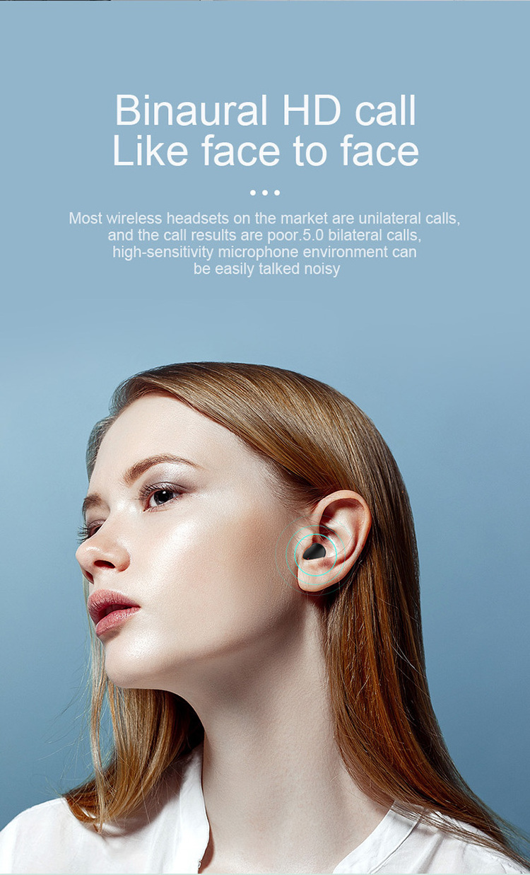 ENC ANC Tws Earphones sport in-ear mini earbuds Headsets 5.3 tws ear buds a6s tws custom earbuds wireless for xiaomi