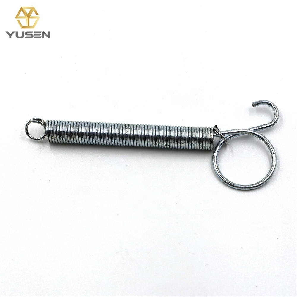 Hot Sale Custom Coil Extension Spring Cage Lock Spring Rabbit Cage Door Latch Hook 115mm Long