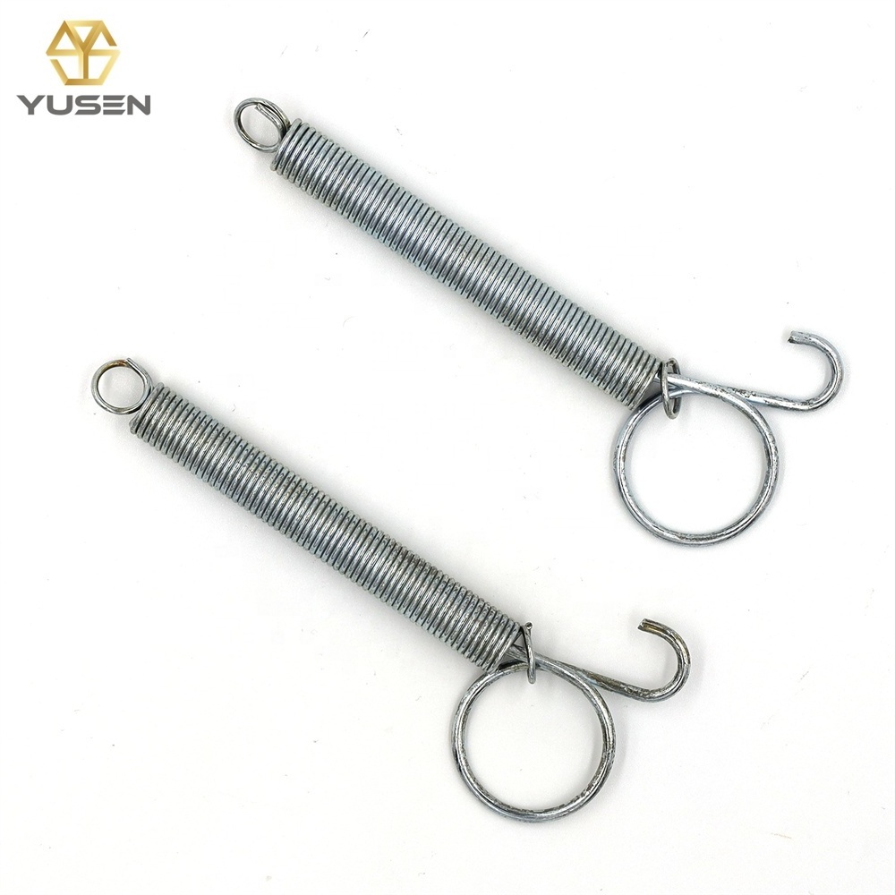 Hot Sale Custom Coil Extension Spring Cage Lock Spring Rabbit Cage Door Latch Hook 115mm Long