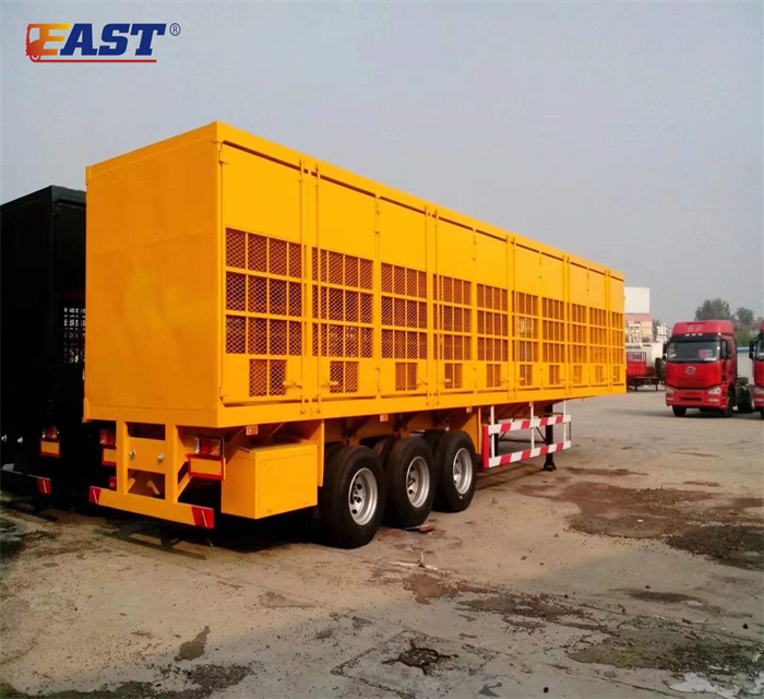 EAST sugar cane livestock stake fence semi trailer semi trailer all aluminum livestock semi trailer animal transport truck