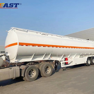 EAST Low Price capacity diesel petrol fuel tanker trailer oil tanker ship trailer