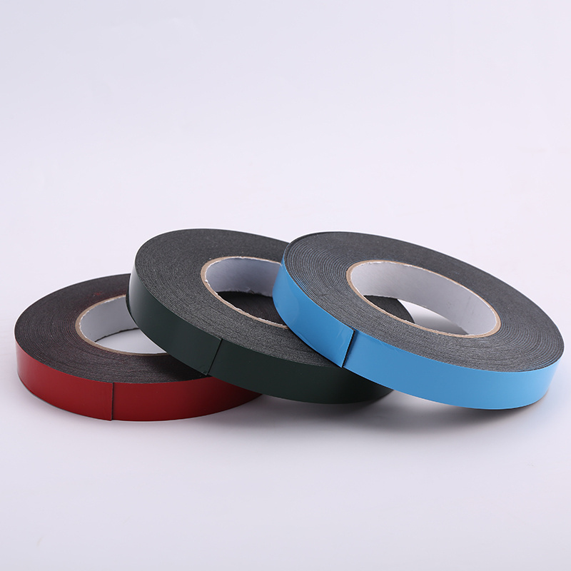 Yongsheng Black Coated Acrylic Adhesive PE Double Sided Foam Tape Double-sided Foam Mounting Tape