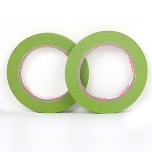 Yongsheng Manufacturers Green Cinta Masking Tape I Inch Auto Painting Car Masking Crepe Tape