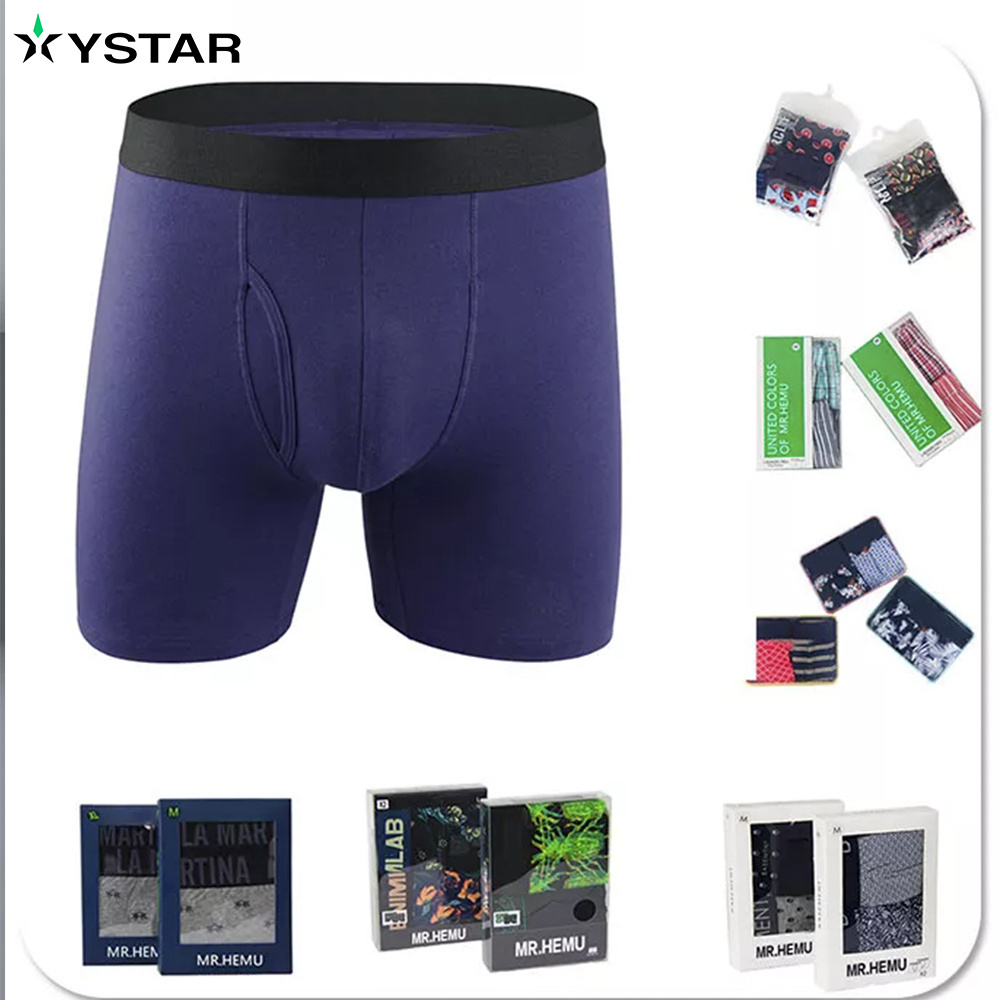 Factory Direct Sales Mens Underwear Natural Feelings Men Boxers MenS Solid Color Underwear