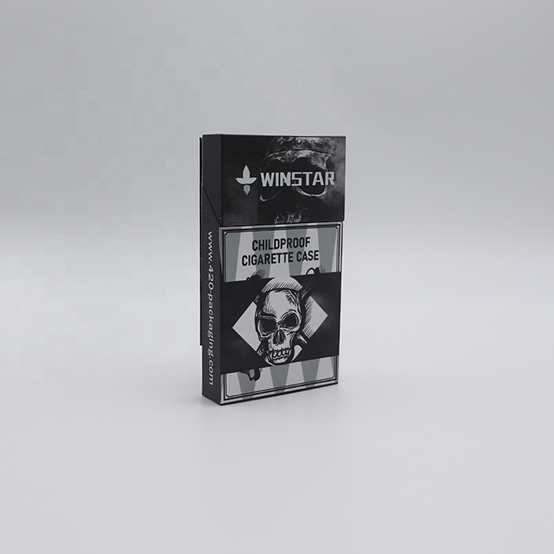 High Quality Flip Top Pre-Roll Paper Box Magnetic Cigarette Packaging Box Smoking Preroll Packaging