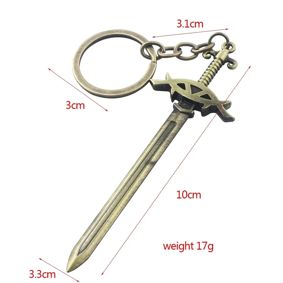 Custom Mini Sword Key Chain High Quality Cool Cartoon Kamado Tanjirou Blade of Ghost Weapons Props Japan Anime Sword Keychain