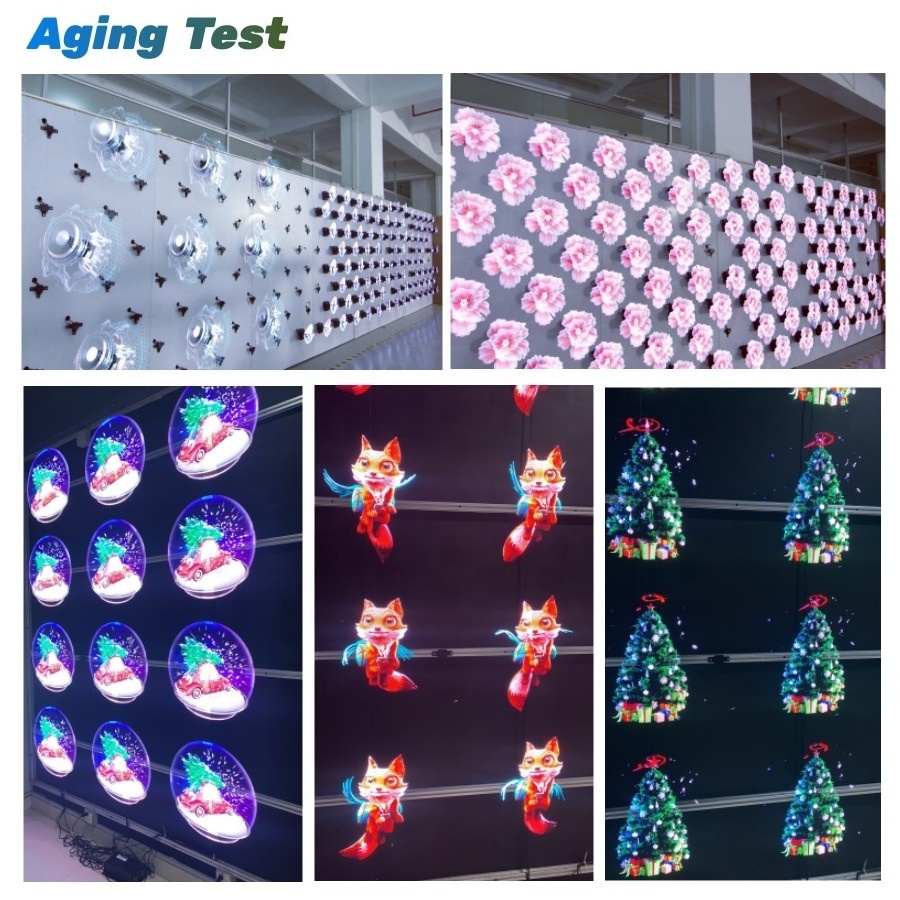 Top sales Store Shop Bar Casino fan 3d hologram 42cm  224 Lights 3d hologram fan high resolution 3d hologram fan t40