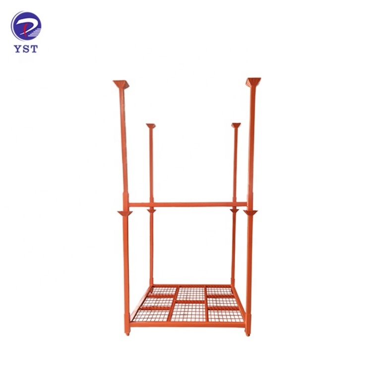 Stackable warehouse selective pallet industrial collapsible storage truck tyre stillages