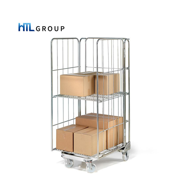 Material Handling Warehouse Logistics Metal Order Picking Cart