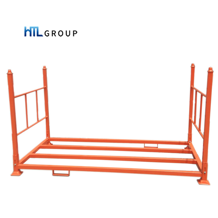 YST manufacturer heavy duty warehouse foldable tire pallet steel rack