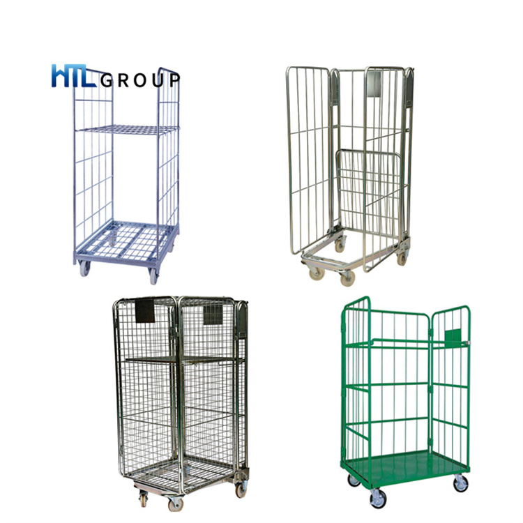 Material Handling Warehouse Logistics Metal Order Picking Cart