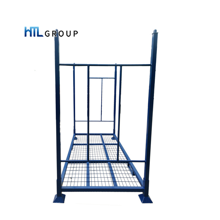 YST manufacturer heavy duty warehouse foldable tire pallet steel rack