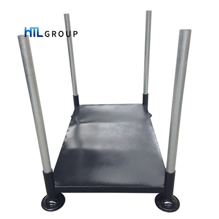 Heavy duty powder coated industrial galvanize metal post mold storage rack