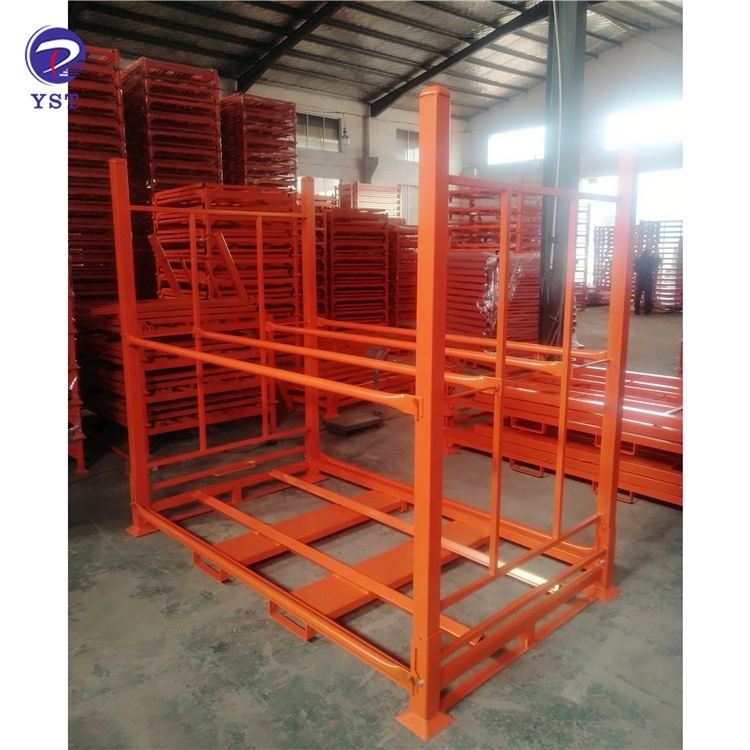 OEM customized high quality storage tire folding steel stillage spare suv car tyre rack