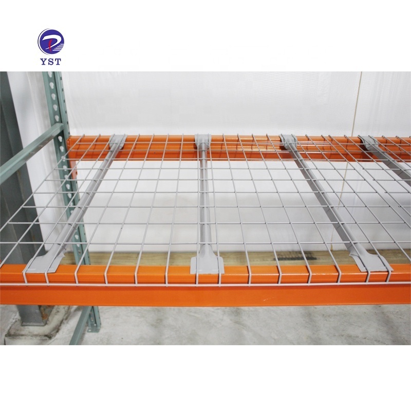 Customized durable fireproof strong metal steel welded mesh rack shelves decking