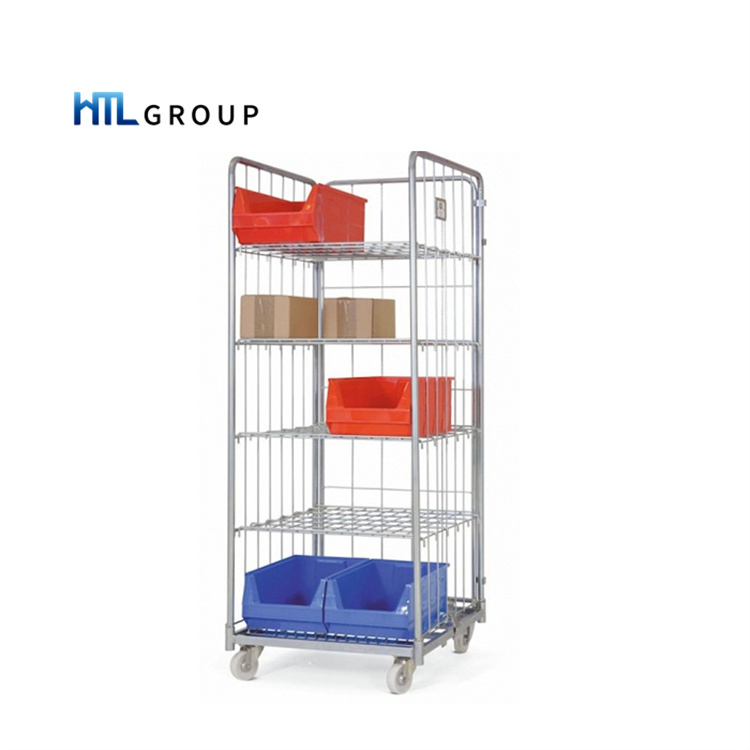 Material Handling Warehouse Logistics Metal Order Picking Cart