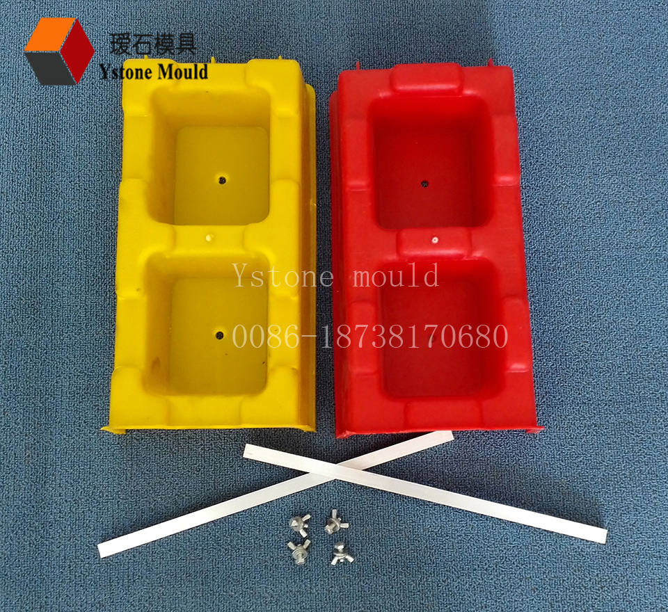 interlock concrete brick hollow block mold