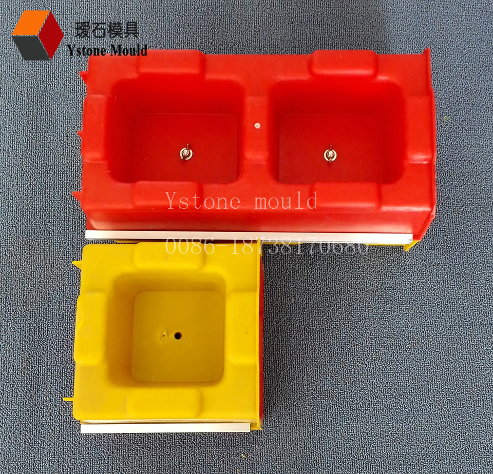 plastic mold concrete hollow interlock block