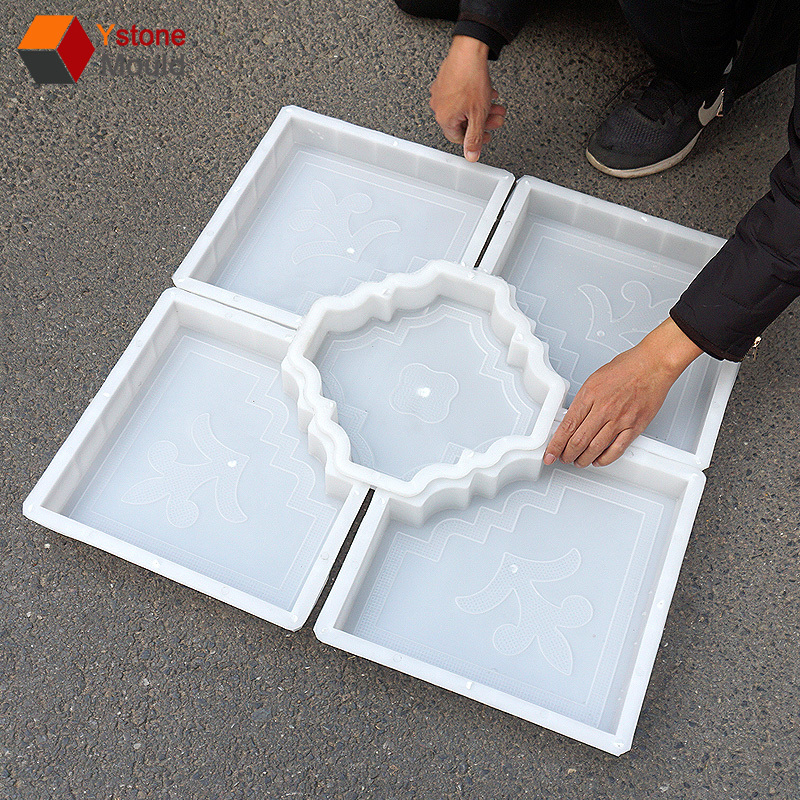 2021 Hot Sale good quality PP 3D plastic Concrete paver Block Molds