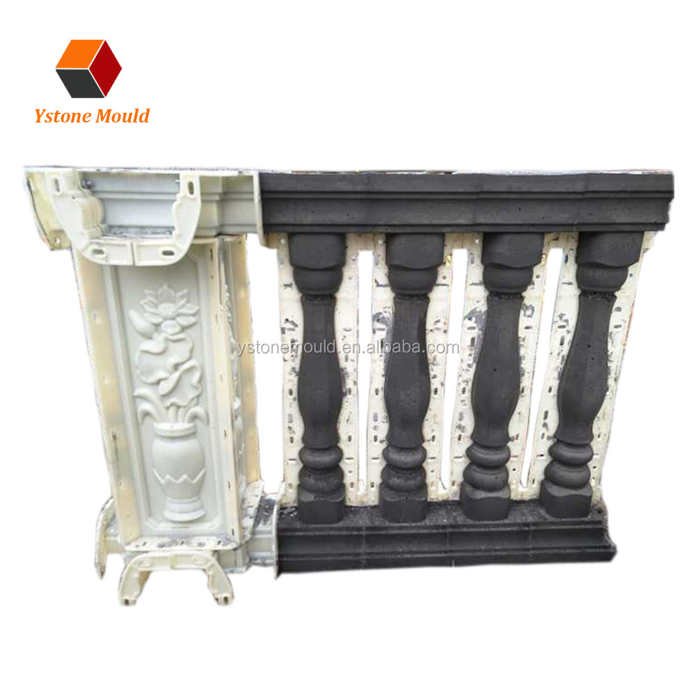 Factory best price concrete pillar baluster plastic mould for sale