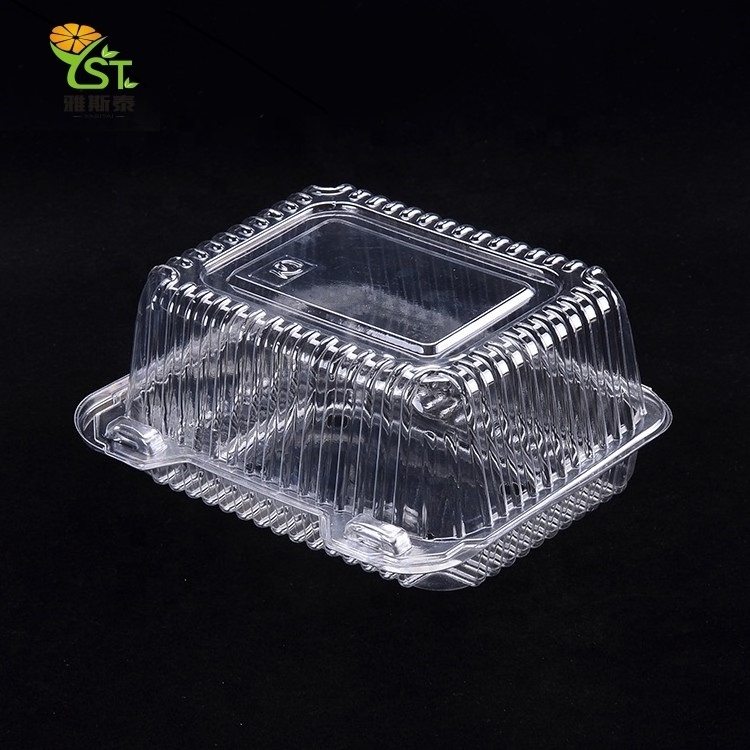 PET Fruit Packing Punnet Disposable Salad Container