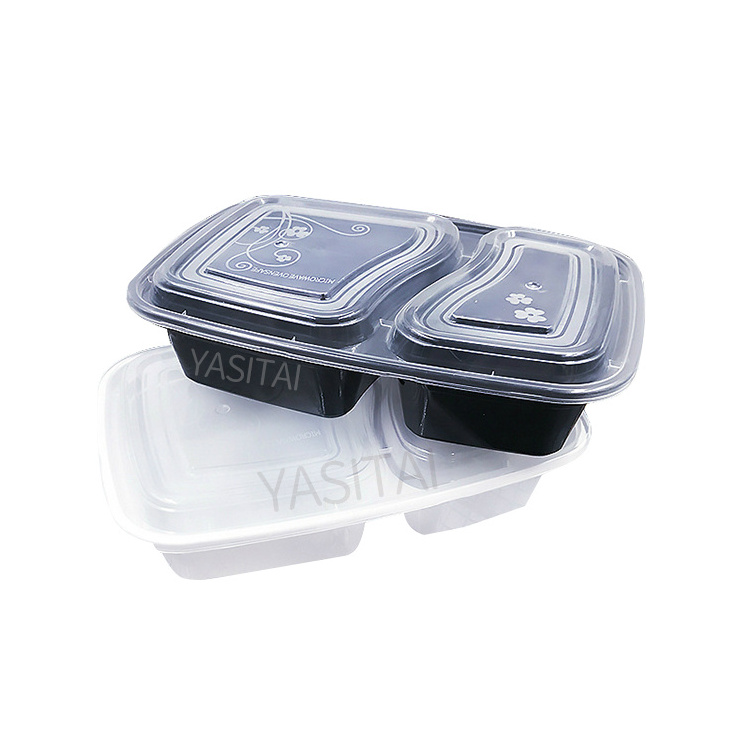 Take Away Lunch box Salad Bento Food pp disposable lunch box with lid