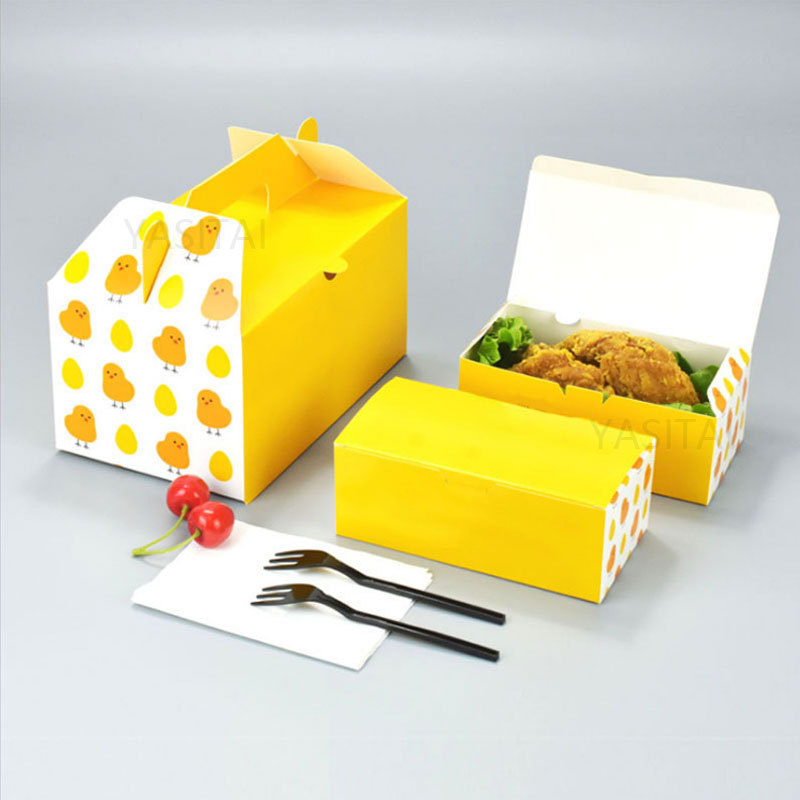 Custom Logo Eco Friendly Disposable Paper Take Out Food Container Take Away Cardboard Food Boxes