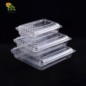 PET Fruit Packing Punnet Disposable Salad Container