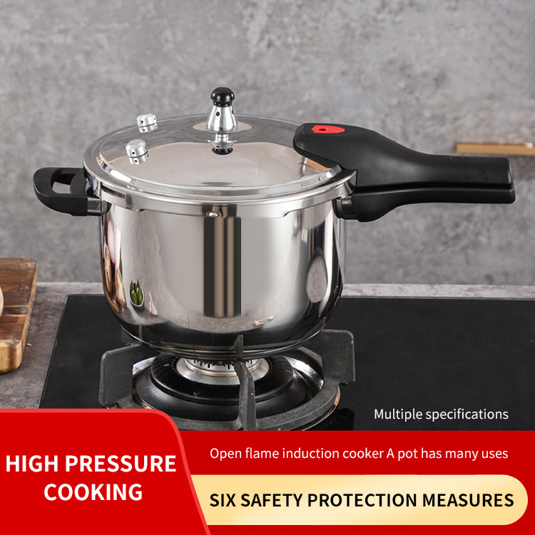 304 Stainless Steel pressure cooker Multi-Purpose Soup Pot with Outer Lid kitchens utensils