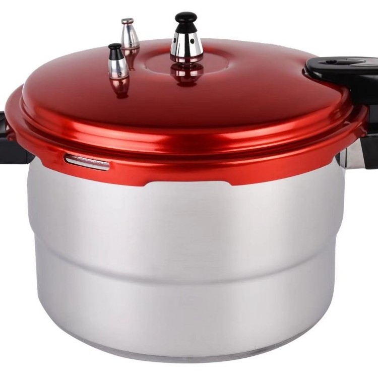 Household Gas Induction Cooker Explosion-proof Pressure Cooker Aluminum Industrial Pressure Cooker Aluminum Alloy 10 Liters