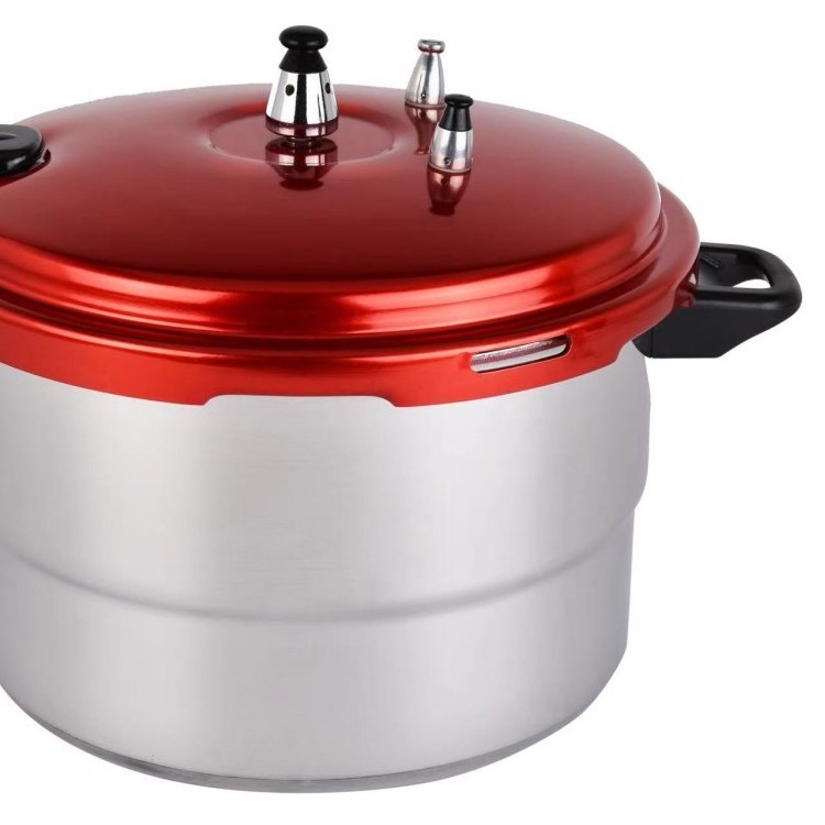 Household Gas Induction Cooker Explosion-proof Pressure Cooker Aluminum Industrial Pressure Cooker Aluminum Alloy 10 Liters