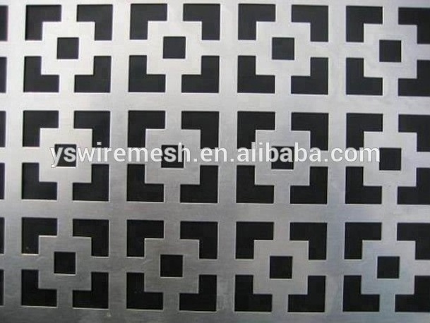 Stainless steel round hole perforated  sheet