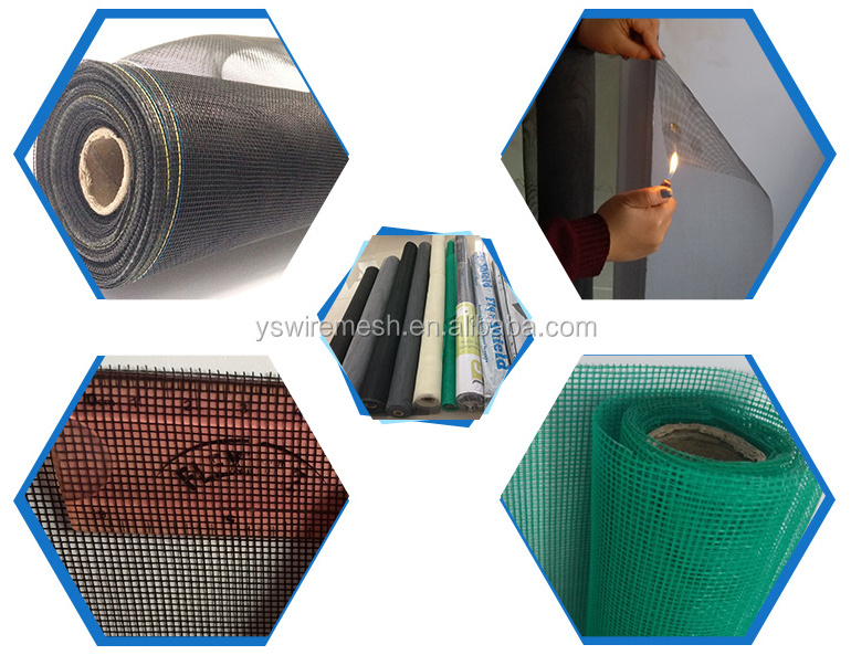 Wholesale Fiberglass Anti-mosquito Folding Window Screen Mesh Magnetic Fly Screen Window Covering