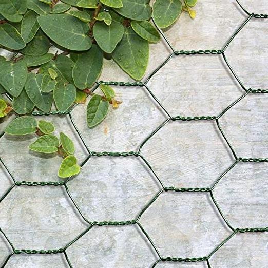 PVC Coated Hex Poultry Netting/Galvanized Hexagonal Mesh Poultry Fence