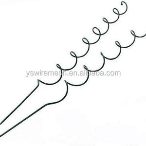 Simple & Stable Garden Plant Support Spiral Wire Tomato Spiral Stakes Support Tomato Hook Wire