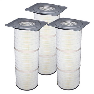 Custom Industrial Dust Collector Filter Pleated Filter Cartridge For Chemical Powder