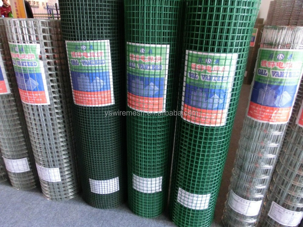 galvanized welded mesh fence for poultry housing / welded sheep mesh fence / cattle welded mesh fence