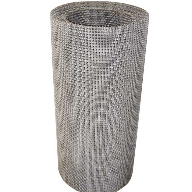 Stainless steel crimped wire mesh