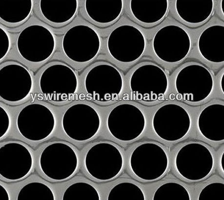 Stainless steel round hole perforated  sheet